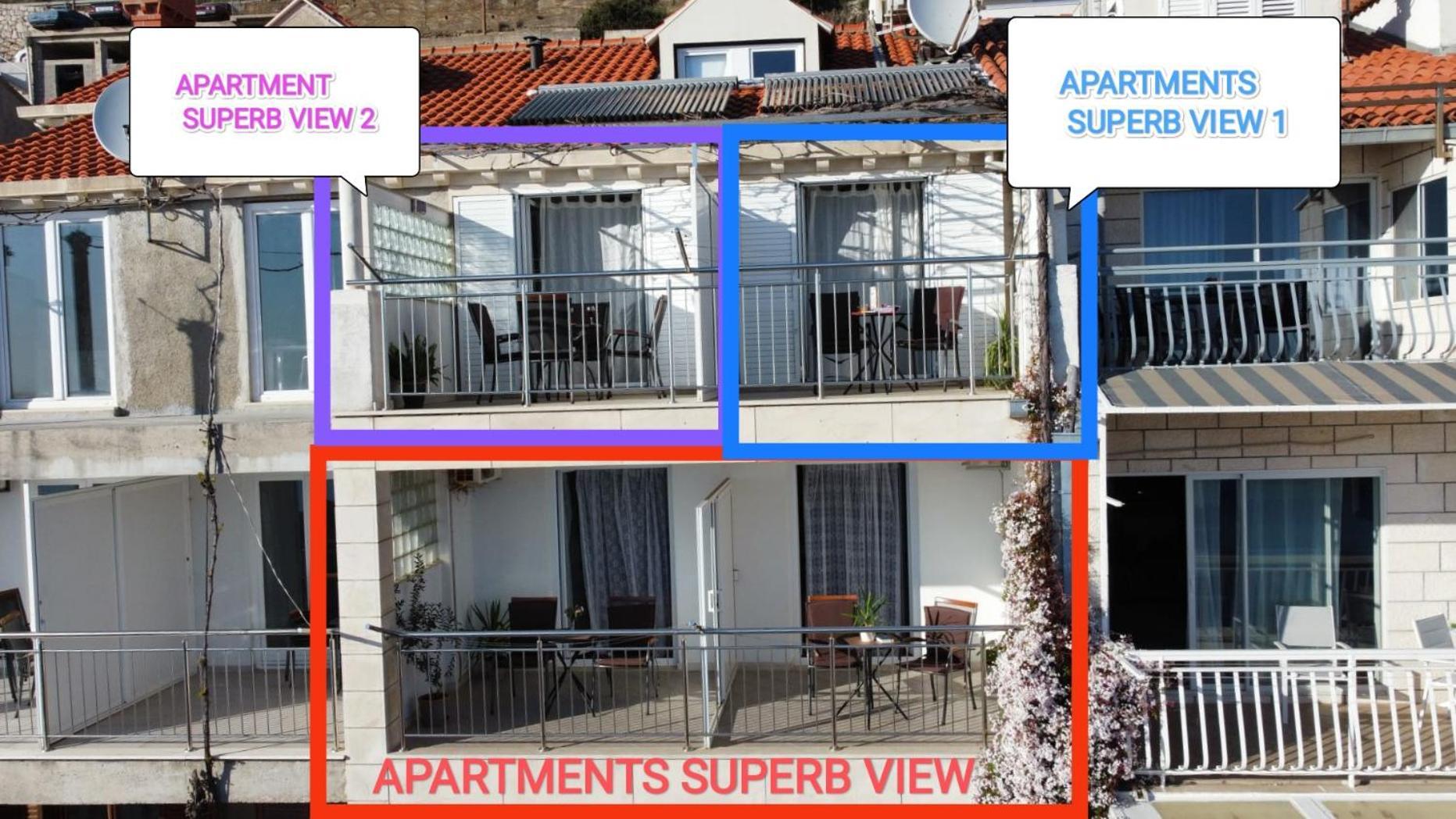 Apartments Superb View Dubrownik Zewnętrze zdjęcie